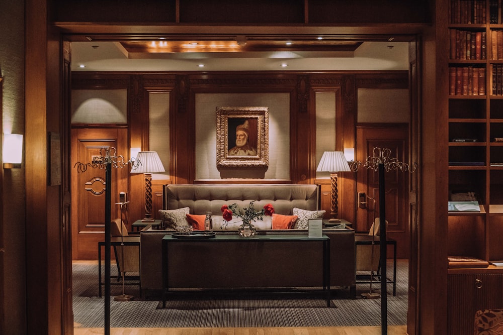 Hotel Luxe — Brass, marble, after-hours quiet